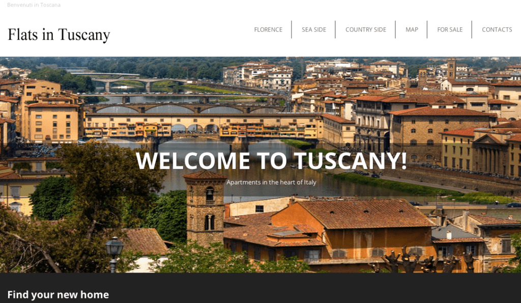 Flats in Tuscany.com