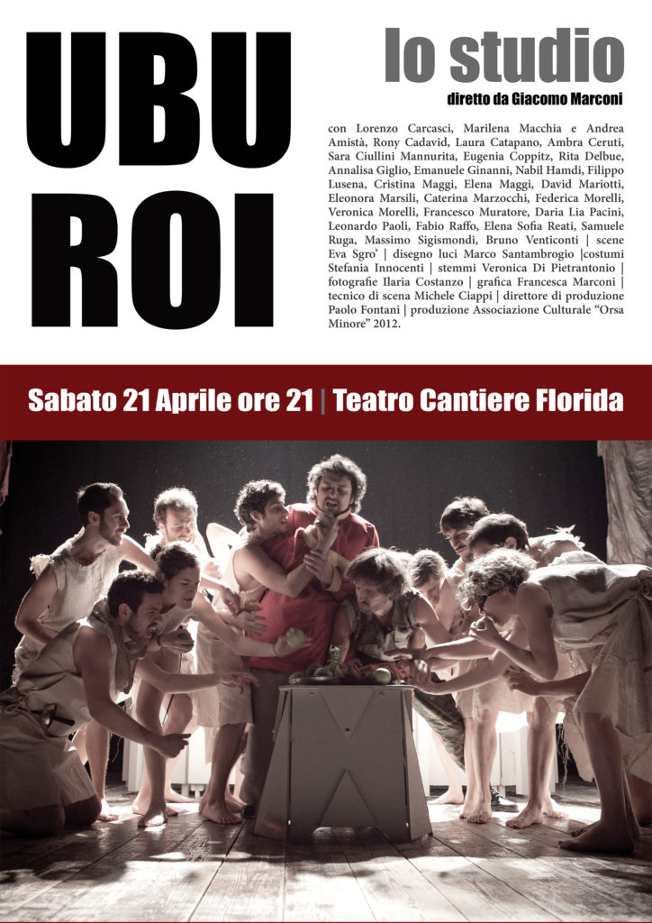 Poster for theater
